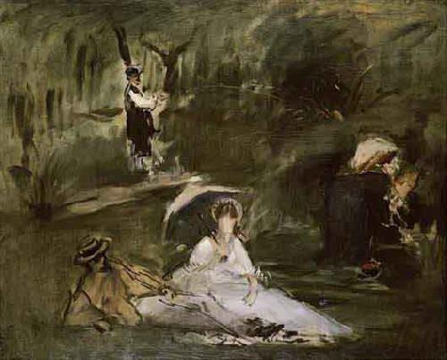 Edouard Manet Sous le Arbes